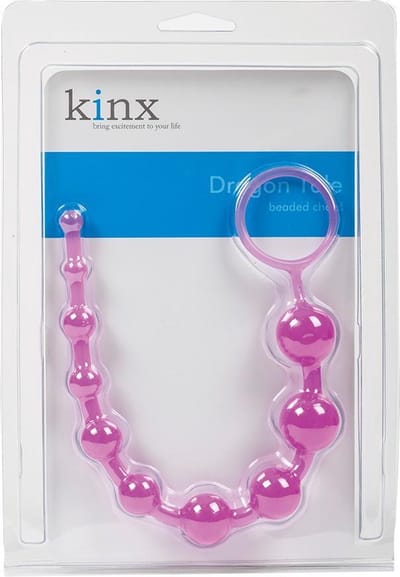 Me You Us Dragonz Tail Anal Beads Violet