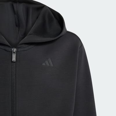 Adidas Sportswear Adidas Ritsjack Met Capuchon Meisjes - Kinderen - Zwart