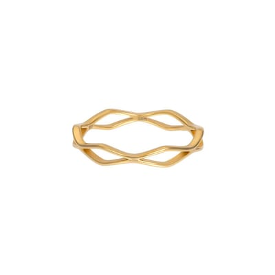 Fame-Modern-Goudkleurig-Dames Ring