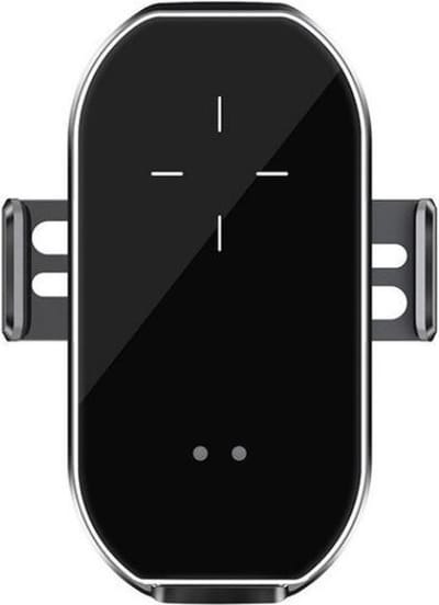 DrPhone A01 Auto Oplader - Draadloos - Smart Sensor - Infrarood Wireless Fast Charger - Stabiel + Anti-Slip - Automatisch Openen en Sluiten