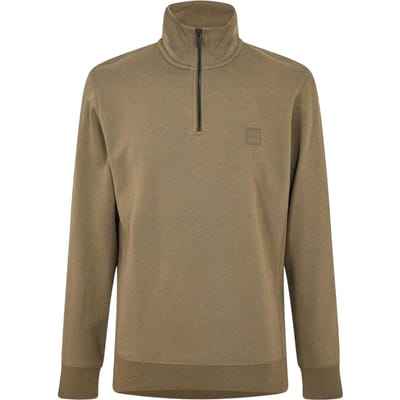 Boss Heren Badstof Sweatshirt (Groen)