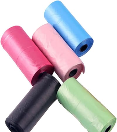 Kleine vuilniszakken - Mini afvalzakken - Huishoudelijk afval - Multifunctioneel gebruik - 75 stuks - Willekeurige kleur