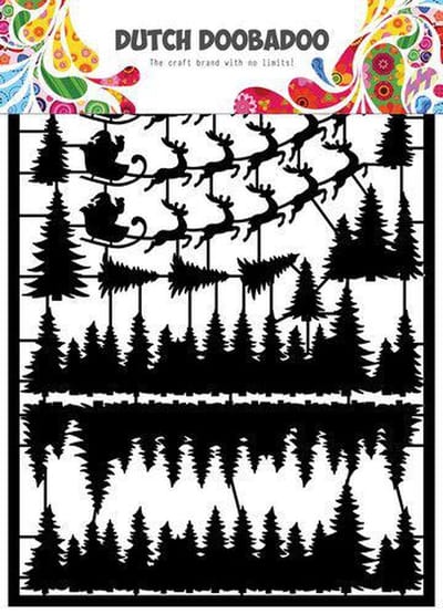 Dutch Doobadoo Dutch Paper Art A5 Santa 472.950.009