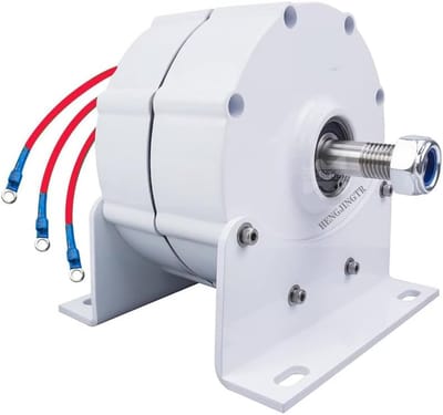 Stille Windturbine - Energie Generator - Duurzame Energie - Permanente Magneet - 5000W