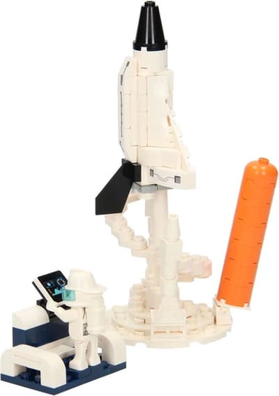Bouwset Space Lanceerstation, 127dlg