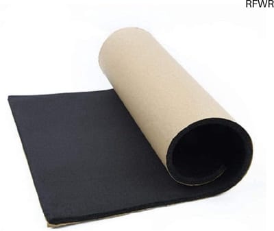 RFWR® Zwart Zelfklevende Geluidsisolatiemaat voor Auto's - 50 cm x 200 cm, 6 mm Dikte