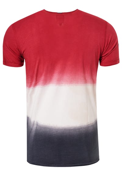 Rond hals Batik T-shirt