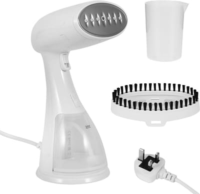 Handheld Stoomstrijkijzer - Draagbaar Kledingstomer - Snel Kreukels Verwijderen - Opwarmen in 20 seconden - 300 ml reservoir - Wit