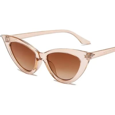 Lunettes de soleil Rétro Cat Eye pour Conduire en Voyage Décontracté Femme Homme Lunettes Carrées Rétro Femme Homme Petite Monture Élégant Oculos Other
