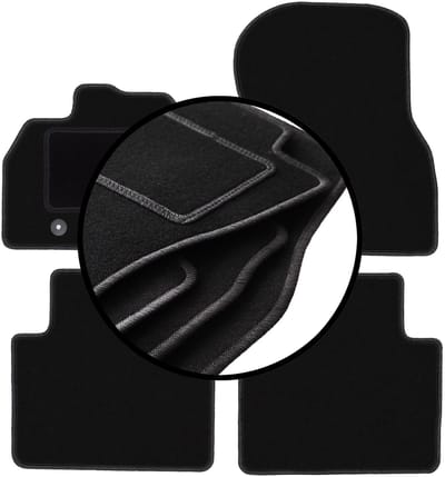 Complete set veloursmatten voor: Renault Zoe II hatchback (2018-)