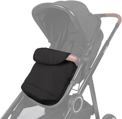 Kinderwagenzak - Voetenzak - Wandelen Buiten - Speciaal Ontworpen - 45x43x8 cm - Zwart