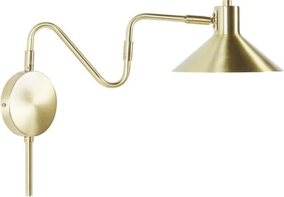 BALIEM - Wandlamp - Goud - Metaal