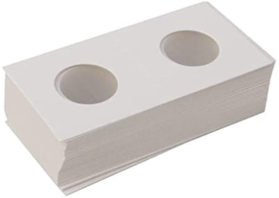 Muntkarton 50 stuks - Opslag Flip Houder met Mylar voor Coin Album Boek Collectie - 37mm/ 1.46inch.