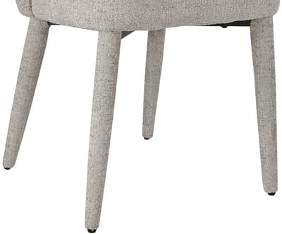 Vente-unique Set van 2 stoelen in getextureerde stof - Beige - MUKLEA