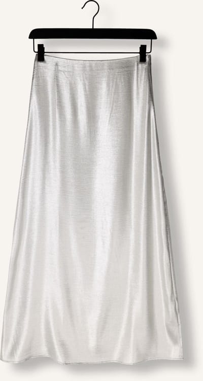 EDITED Silva Skirt Rokken Dames - Zilver - Maat 34