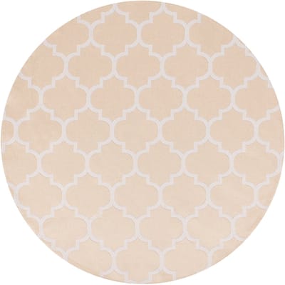 MOSORE - Outdoor vloerkleed - Beige/Wit - 120 cm - Polypropyleen