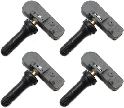 TPMS Sensor - Banden Sensor - Veilig Rijden - Voorgeprogrammeerd - 3 Jaar Levensduur Batterij - Zwart