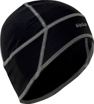 GripGrab - Kids Lightweight Thermal Skull Cap - Zwart - Unisex - Maat XS