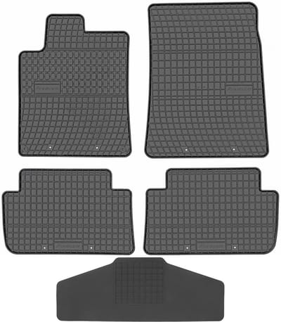 Max-Dywanik Prismat - Rubber Automatten - Zwart - Citroën C5 - 2001-2008
