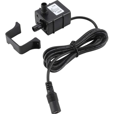 DC12V 3m 240L/H Pompe à Eau Submersible de Piscine à Moteur Brushless Ultra Silencieux