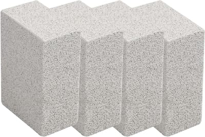 Set van 4 Schoonmaakstenen voor Pumice - Effectieve Grill- en Barbecue Reiniging, Duurzame Schoonmaaktools voor Keuken en Buiten koken