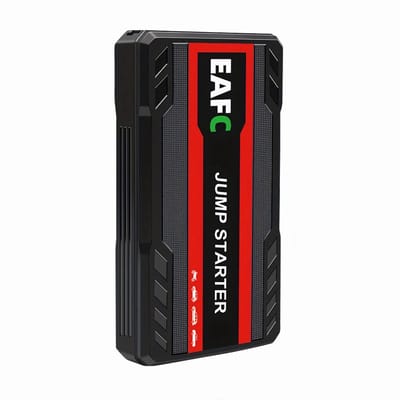 EAFC 12V Jumpstarter voor Auto – 600A / 7.200 mAh – 4-in-1 starthulp - Zwart