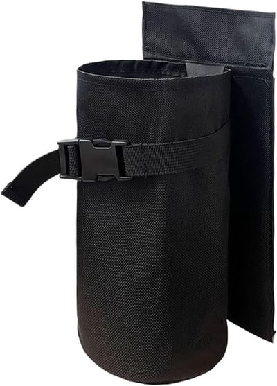 Brandblusser Houder - Veiligheidsuitrusting Bevestiging - Veilige Opslag - Snelle Ontgrendeling - 26 cm - Zwart