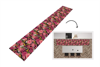 Keukenloper - Loper keuken - Jungle - Bloemen - Patronen - 300x50 cm - Keukenloper vinyl