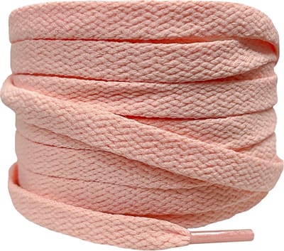 Veters geschikt voor Sneakerheads sneakers & Nike modellen - Pastel ZalmRoze 120cm