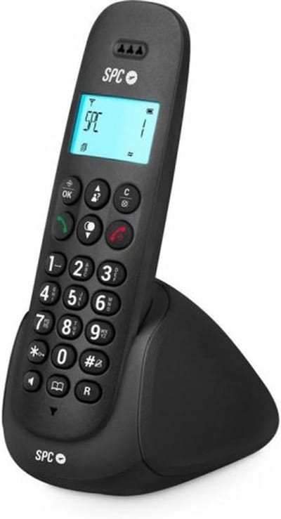 Draadloze Huistelefoon met Oproepidentificatie en Handsfree Functie - Blauw Verlicht Display