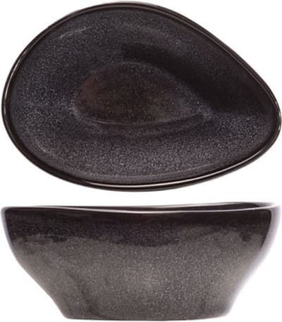 Black Granite Schaaltje 14x10,5xh6cmdriehoekig