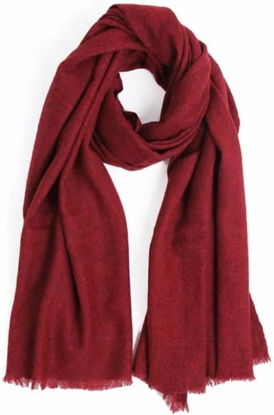 Winter Sjaal - Dames Heren - Warm Blijven - Eff eenkleurig - Langer 175cm - Zwart