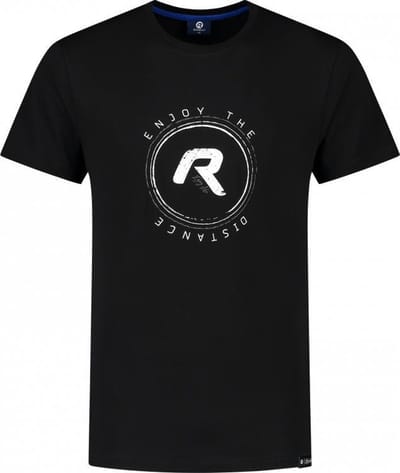Rogelli Graphic Heren Sportshirt - Zwart