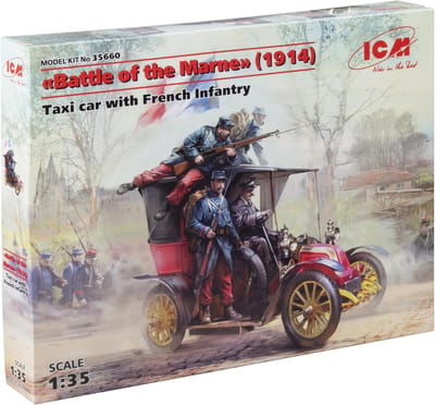 Modelbouwset Figuren - Historische Set - Tafelspel Diorama - Gedetailleerd Kunststof - Schaal 1:35 - Zwart