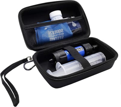 Draagbare schokbestendige hardcase voor Sawyer MINI waterfilter, beschermende hoes voor waterfiltratiesysteem, ideaal voor reizen en outdooractiviteiten