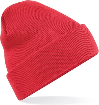 Beechfield 'Original Cuffed Beanie' Bright Red