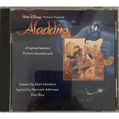 CD ALAN MENKEN, HOWARD ASHMAN, TIM RIC - Aladdin (Originele Film Zo 4737082 Walt Disney Rec Australië Pop Gebruikt gray