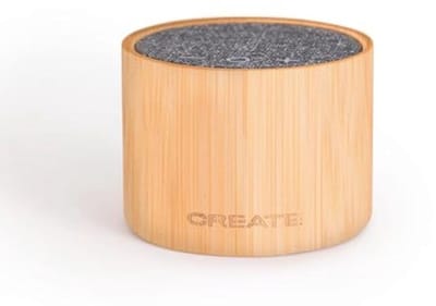 Mini Bamboe Bluetooth Luidspreker - Draadloze Speaker met USB-C en Jack-Aansluiting