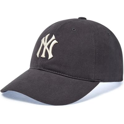 Casquette de Baseball MLB Unisexe à Visière Rigide Chapeau Sportif à Visière Duckbill ONE SIZE grise