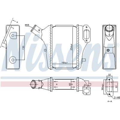 Intercooler NISSENS 961421
