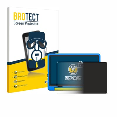 BROTECT - privacy screenprotector voor Happybe Kids Tablet 10" - Folie Beschermfolie Blauwlichtfilter