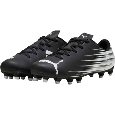 PUMA ATTACANTO II FG/AG Jr Unisex Sportschoenen - Puma Black-Puma White