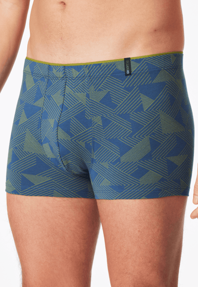 Modal short met patroon, grasgroen - Long Life Soft 4