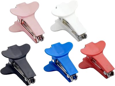 Nietjesverwijderaars Set - Mini Degraafmachines - Documenten Ontnieten - Ergonomisch Ontwerp - 5 Stuks - Zilver