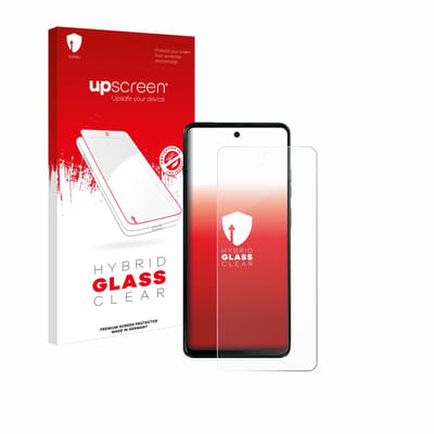 upscreen - Screenprotector voor Motorola Moto G04s - Folie Beschermfolie Beschermglas transparant