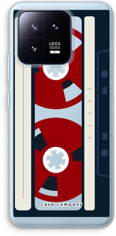 Case Company® - Hoesje geschikt voor Xiaomi 13 Pro hoesje - Here's your tape - Soft Cover Telefoonhoesje - Bescherming aan alle Kanten en Schermrand