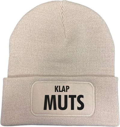 Schaatsmuts almond - Klapmuts - soBAD. | Wintersport | Après ski outfit Warme Muts voor Volwassenen | Heren en Dames Beanie | Schaatsen | Wintermuts