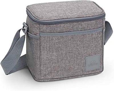 Compacte Koelbox Grijs 5.5 Liter voor Onderweg