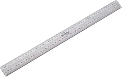 Snijliniaal van metaal 50 cm - Antislip en compact ontwerp