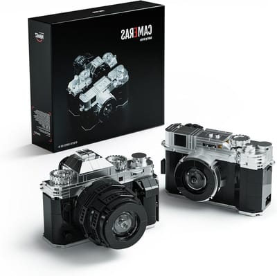 Creatieve Bouwset voor Volwassenen - Camera Model voor Fotografie Liefhebbers, Verzamelobjecten en Hobbyprojecten (816 Stukken)